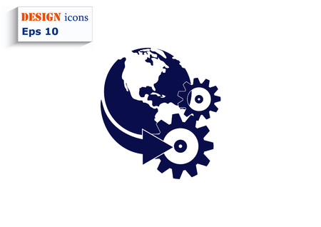 spare parts iconのイラスト素材