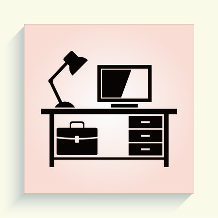 Protecting your computer laptop iconのイラスト素材