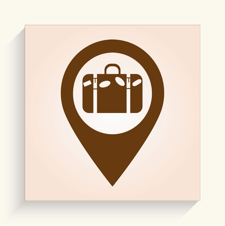 Navigator Guide itinerary iconのイラスト素材