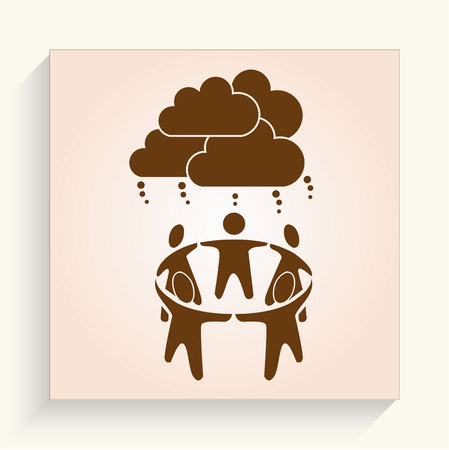 Friendship iconのイラスト素材