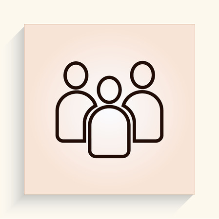 Friendship iconのイラスト素材