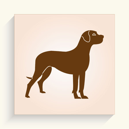 Dog iconのイラスト素材