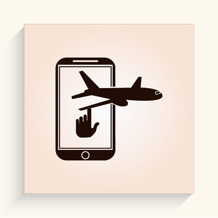 Aircraft iconのイラスト素材