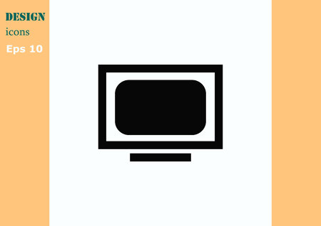 Protecting your computer laptop iconのイラスト素材