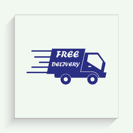 Delivery sign iconのイラスト素材