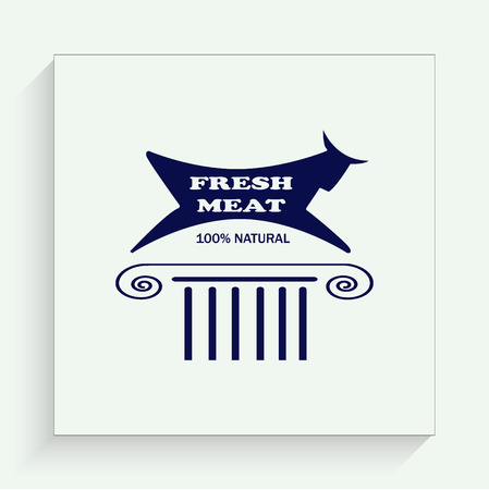 Vector icon of Meatのイラスト素材