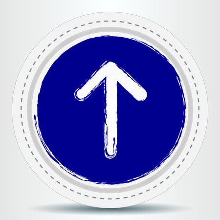 Arrow indicates the direction icon