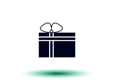 Present icon.のイラスト素材