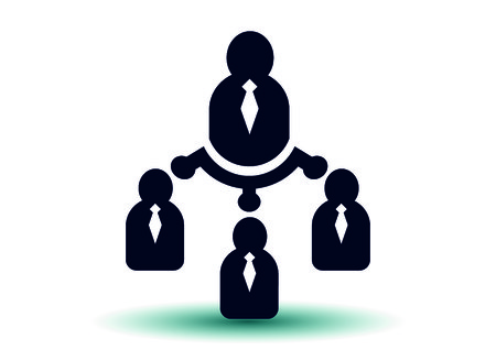 Business strategy icon, business concept icon, vector illustration.のイラスト素材