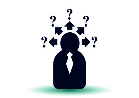 faq icon, question icon.のイラスト素材