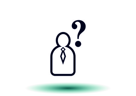 faq icon, question icon.のイラスト素材