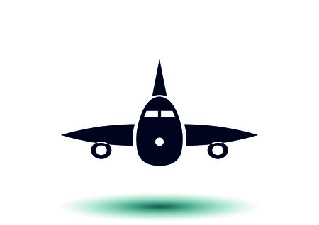 Aircraft iconのイラスト素材