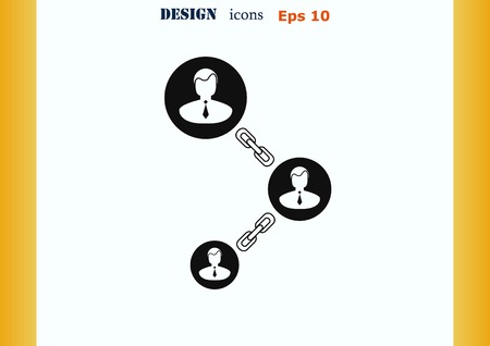 Friends iconのイラスト素材