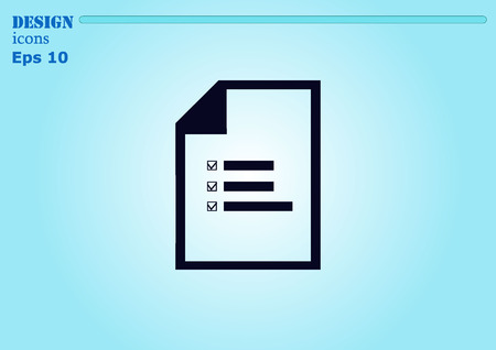 Check mark symbol,vector iconのイラスト素材