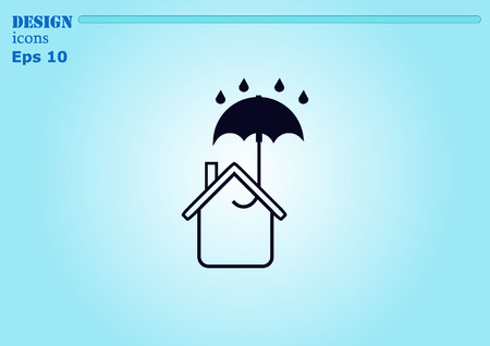 house icon, vector illustration.のイラスト素材