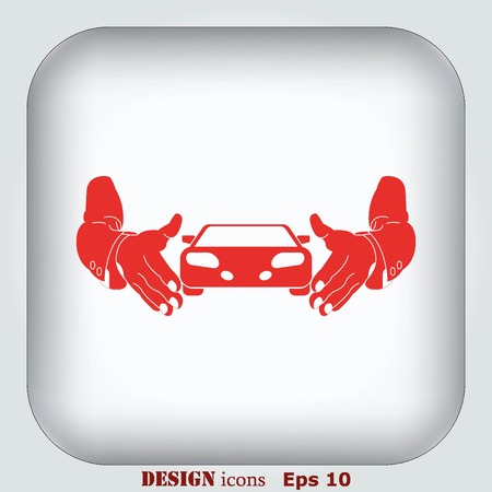 Car iconのイラスト素材