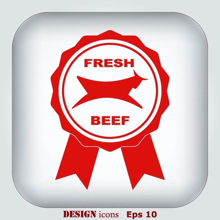 Vector icon of Meatのイラスト素材