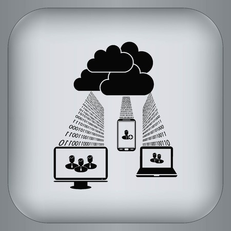 Friendship iconのイラスト素材