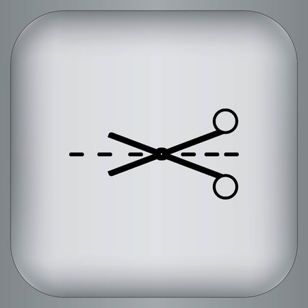 Scissors, cut iconのイラスト素材