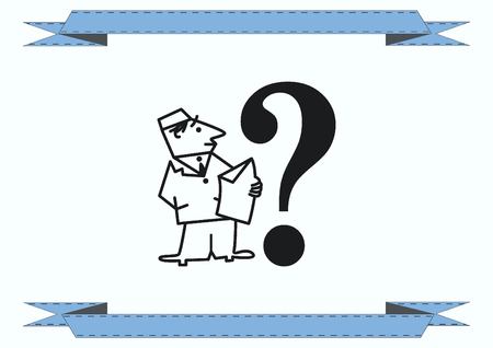 faq icon, question icon.のイラスト素材