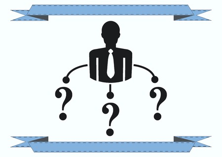 faq icon, question icon.のイラスト素材