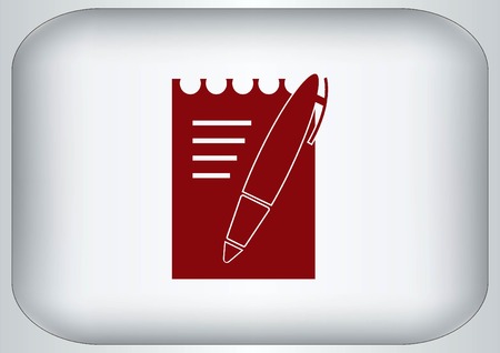 Pencil writing icon.のイラスト素材