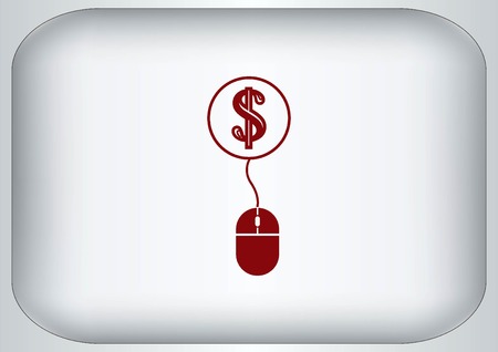 Electronic money iconのイラスト素材