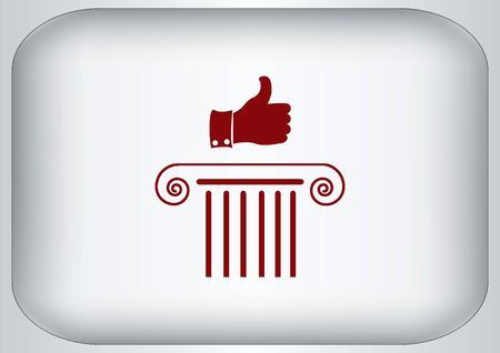 Award, reward, honor  iconのイラスト素材