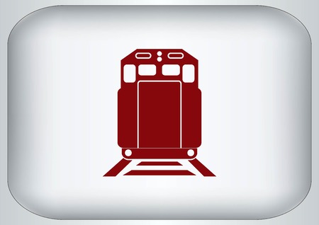 Freight train iconのイラスト素材