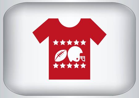 Equipment  American Football And Rugby iconのイラスト素材