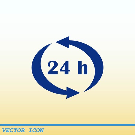 Arrow indicates the direction iconのイラスト素材