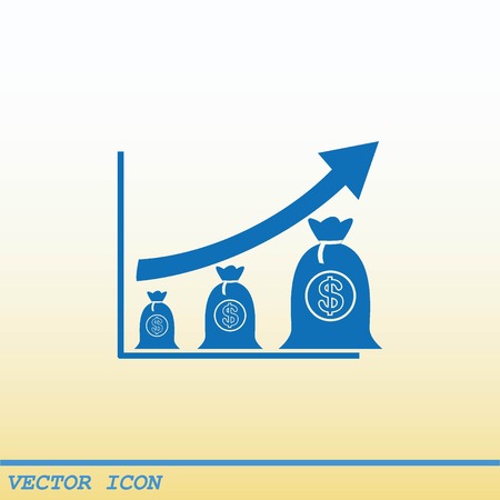 Diagram icon.のイラスト素材