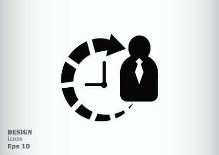 Business strategy icon, business concept icon, vector illustration.のイラスト素材