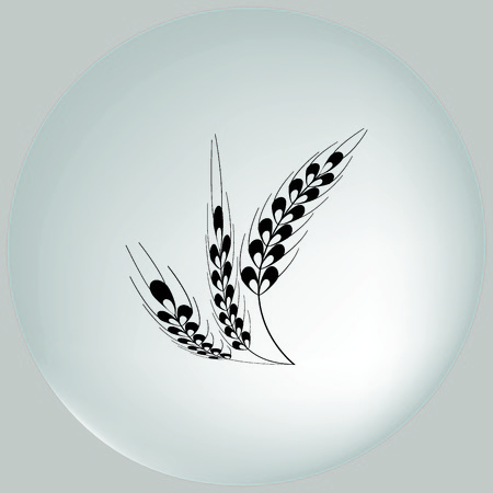 Wheat  iconの写真素材