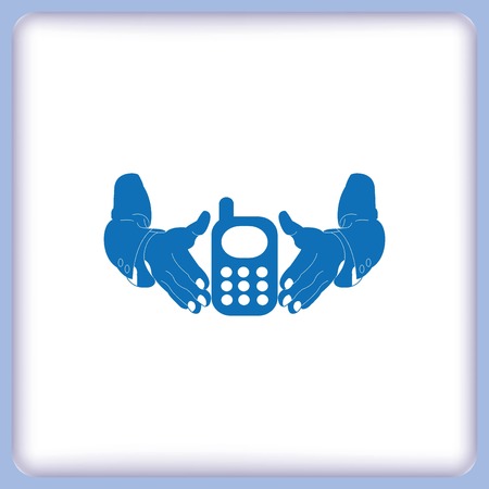 phone, communication, communication iconのイラスト素材