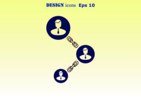 Friends iconのイラスト素材