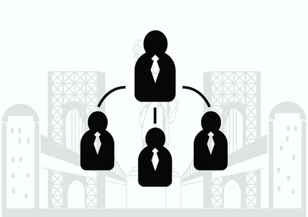 Business strategy icon, business concept icon, vector illustration.のイラスト素材