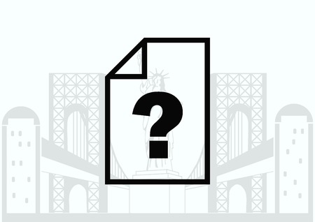 faq icon, question icon.のイラスト素材