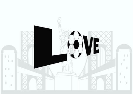 Football isolated on a white iconのイラスト素材