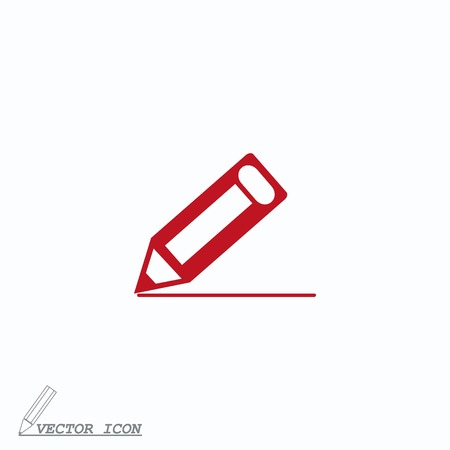 Pencil writing icon.のイラスト素材