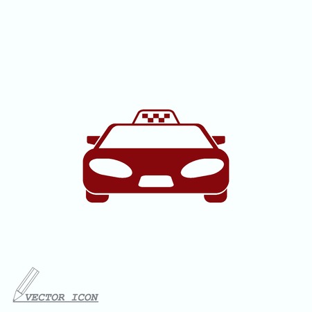 Taxi iconのイラスト素材