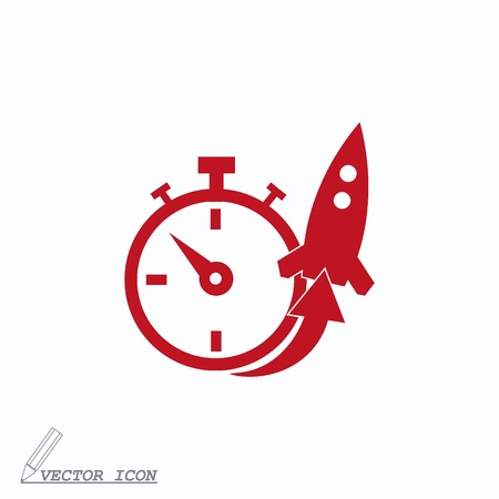 Watch stopwatch iconのイラスト素材