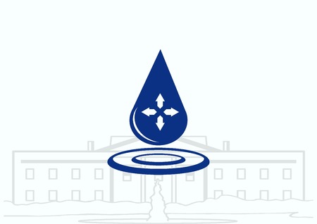 Droplet iconのイラスト素材
