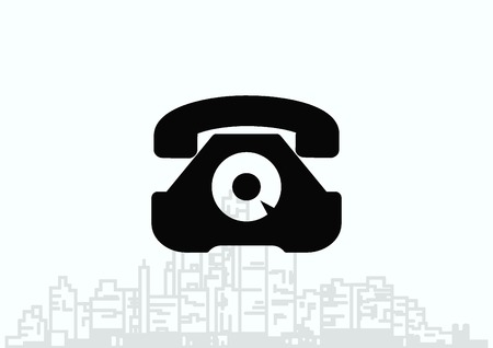 Ringer iconのイラスト素材