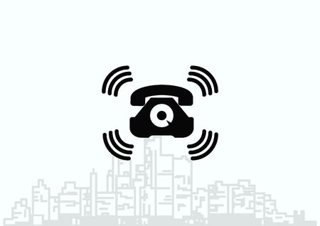 Ringer iconのイラスト素材