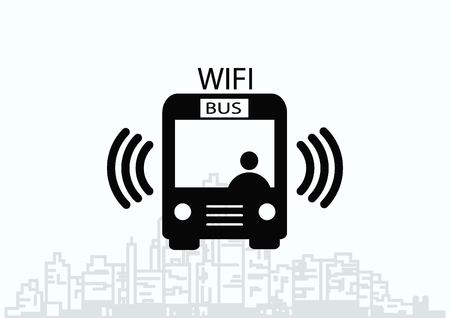 Bus iconのイラスト素材