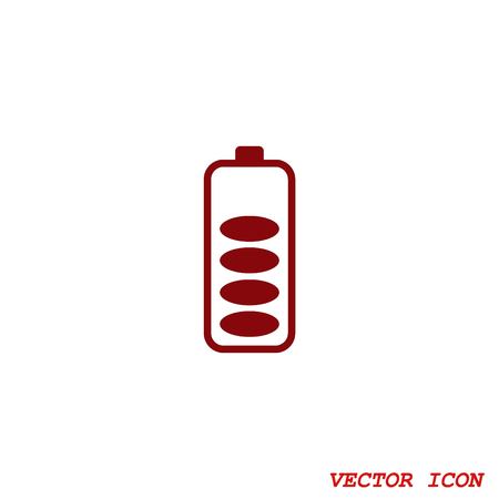 Battery, charging iconのイラスト素材