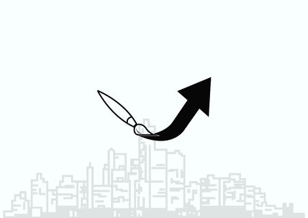 brush iconのイラスト素材