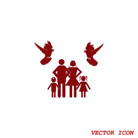 Human heart, Love  iconのイラスト素材