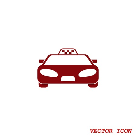 Taxi iconのイラスト素材